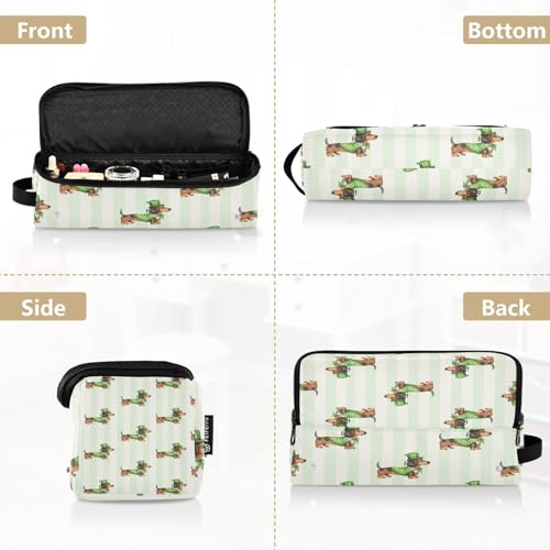 Estuche de viaje 2 en 1 para planchas y rizadores de cabello con piso resistente al calor y cierre con cremallera, grande para herramientas calientes y estilizadores miniatura 5