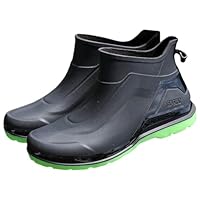 Men Rain Boots Ankle Boots Outdoor Garden Shoes Cars Rain Boots