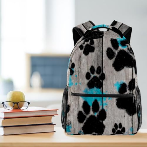 Mochila para libros escolar impermeable y bolsa para laptop multicolor 5