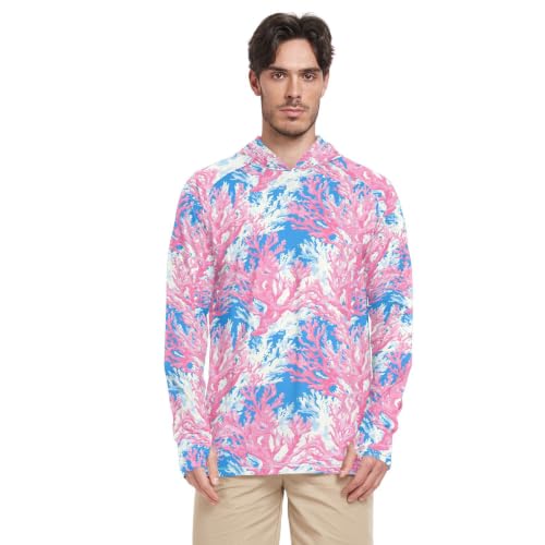 Sweat à capuche de protection solaire UPF 50+ homme pour sport nautique