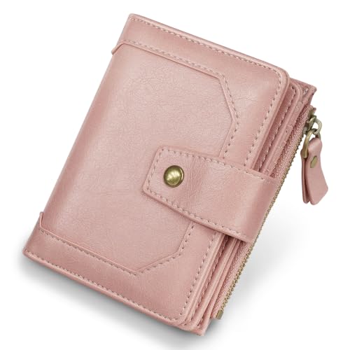 Image of Small Womens Wallet Billfold RFID Credit Card Holder Ladies Purse