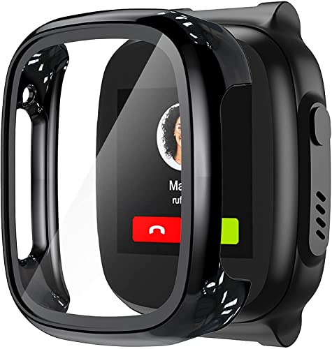 Funda XPLORA X5 Play con Protector de Pantalla Carcasa de Protección Completa de 360 Grados Estuche Rígido de Vidrio Templado Cover