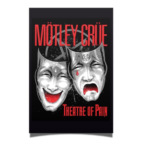 Desert Cactus Motley Crue Poster 24 x 36 inch Room...