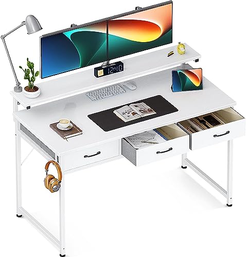 Schreibtisch Mit Monitoraufsatz