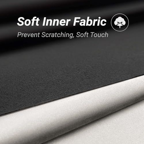 Image of Coverland Custom Fit SUV Car Cover for 2023-2026 Cadillac Lyriq, Waterproof All Weather, Car Covers for Automobiles, Rain, Snow, UV, Sun Protection, Full Exterior Covers, Stripe(Light Gray /Black)