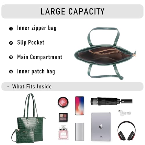 Image of Chinllo Tote Bag for Women, Medium Top Handle Handbags Purse