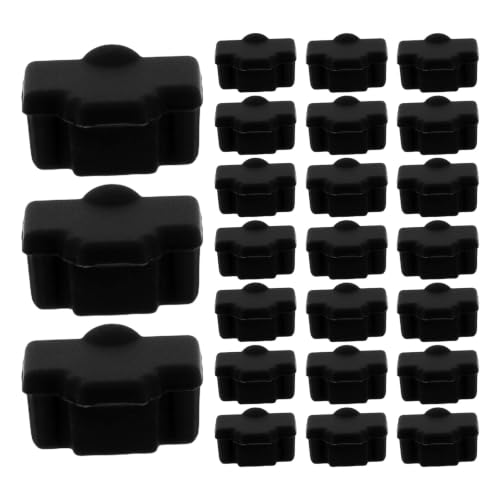 Tapones antipolvo RJ45 reutilizables Kisangel cubiertas de silicona suave para puertos de portátiles