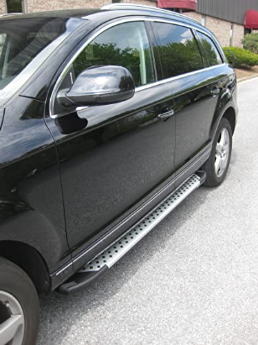 Romik® Ral-S Running Boards Compatible With Audi Q7 Suv Side Steps (2007-2015) #TOP1
