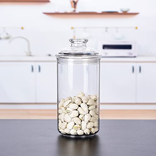 IVOOBR 34oz Airtight Acrylic Storage Jar
