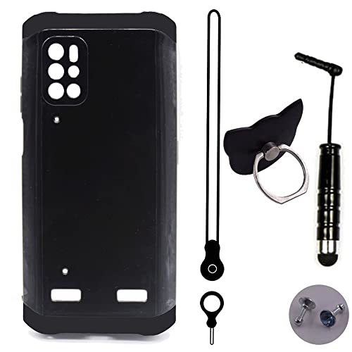 TienJueShi �P�[�X �\�t�g �ϏՌ� ���^ �ی� �y�� �J�o�[ Ulefone Armor 12 5G 6.52 inch TPU Silicone Protection Gel �V���R�[��