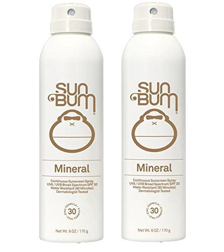 Sun Bum Mineral Sun Care 2 Pack Mineral Sunscreen Spray Spf 30