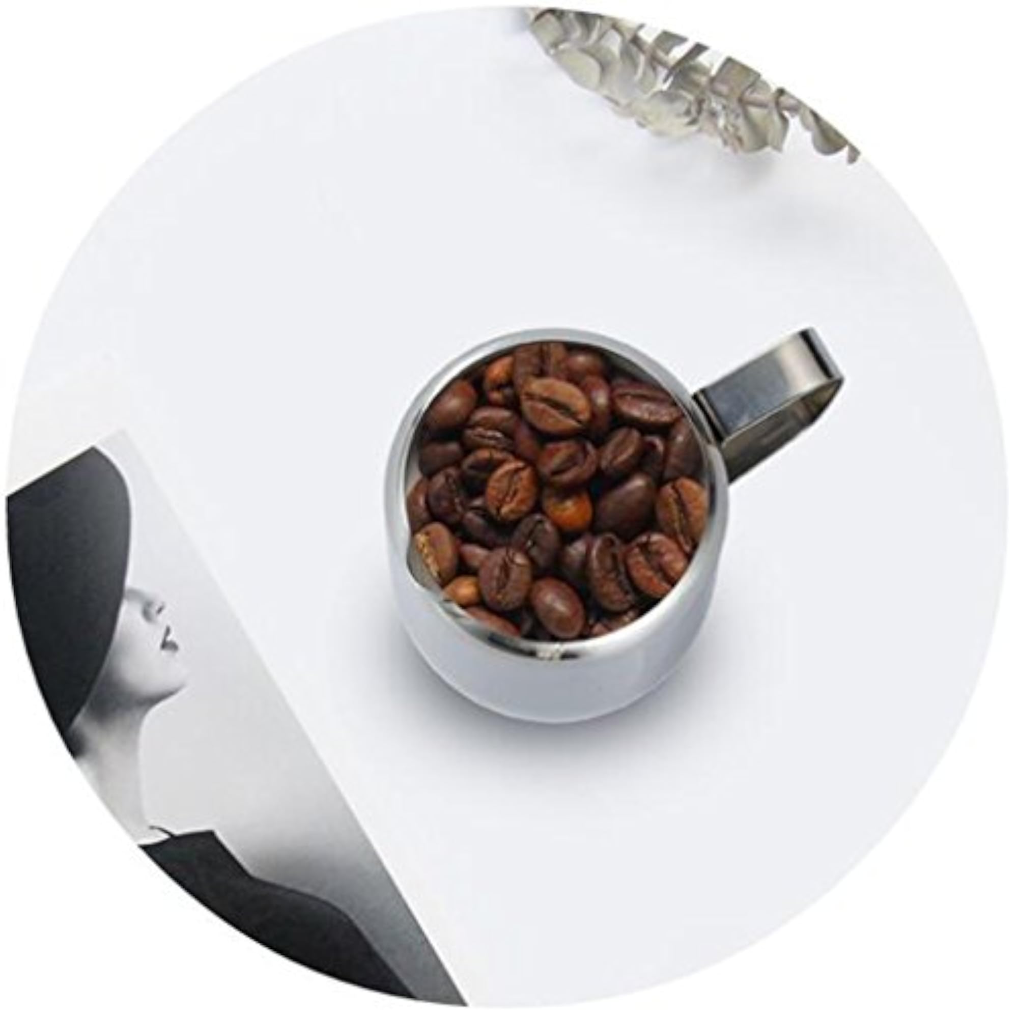 2oz Metal Espresso Milk Frothing Pitcher for Coffee