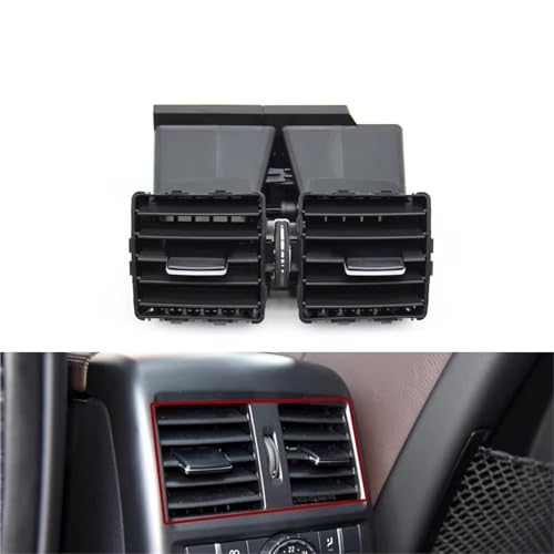 Ventilación consola central trasera W166 2012-2015 compatible con Benz GL rejilla CA 3