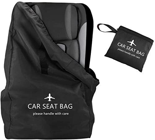 شنطة سفر كبيرة لمقعد السيارة، غطاء عربة اطفال مبطن قابل للتع...