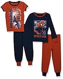 Marvel Pijamas Paquete de 2 para niños Spiderman Ajuste Ceñido Multicolor 9-10 Años