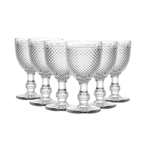 Conjunto de 6 Taças para Água de Vidro Sodo-Cálcico Rojemac Transparente