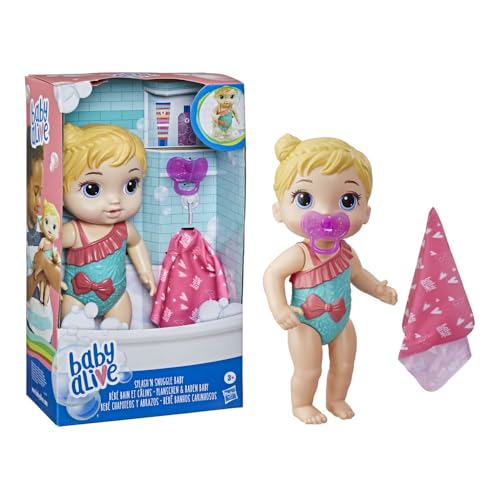 Baby Alive Baby Salpicar y abrazar rubias