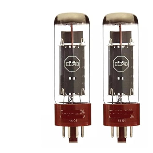 Tubes à vide EL34B appairés pour sublimer vos soirées d'écoute musicale