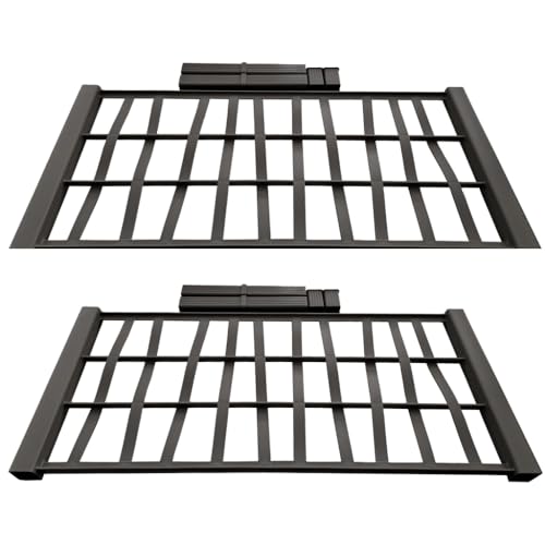 2 x Kreher® XL Rankgitter, Spalier mit Pflanzkasten aus robustem Kunststoff. In verschiedenen Größen und Farben. Top für Garten, Terrasse und Balkon! (Breite Spalierrückwand in Anthrazit)