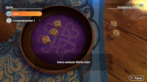 Markt + Technik 3 in1 Spiele Klassiker - Mensch ärgere dich nicht - Kniffel - DOG - Den letzten beißen die Hunde für PS5