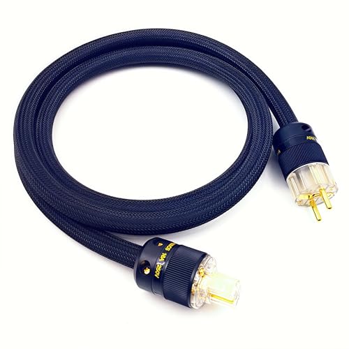 Cable de alimentación de audio WAudio 10AWG para mejorar la acústica de tu sala de música con sonido HiFi