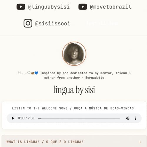 lingua by sisi in brasil