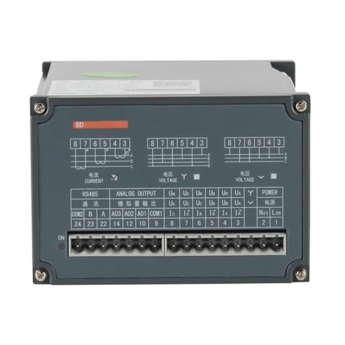 Transductor de voltaje para proteger motores trifasicos mediante monitorizacion continua 4-20mA 2