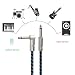 Mugig Cable para Guitarra/Bajo/Teclado Profesinal Conector Mono de 6.3 mm con acabado...