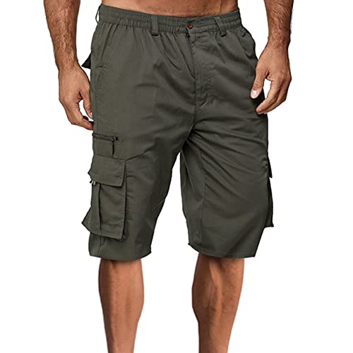 Short cargo de travail pour homme - Plusieurs poches - Short de sécurité Cover