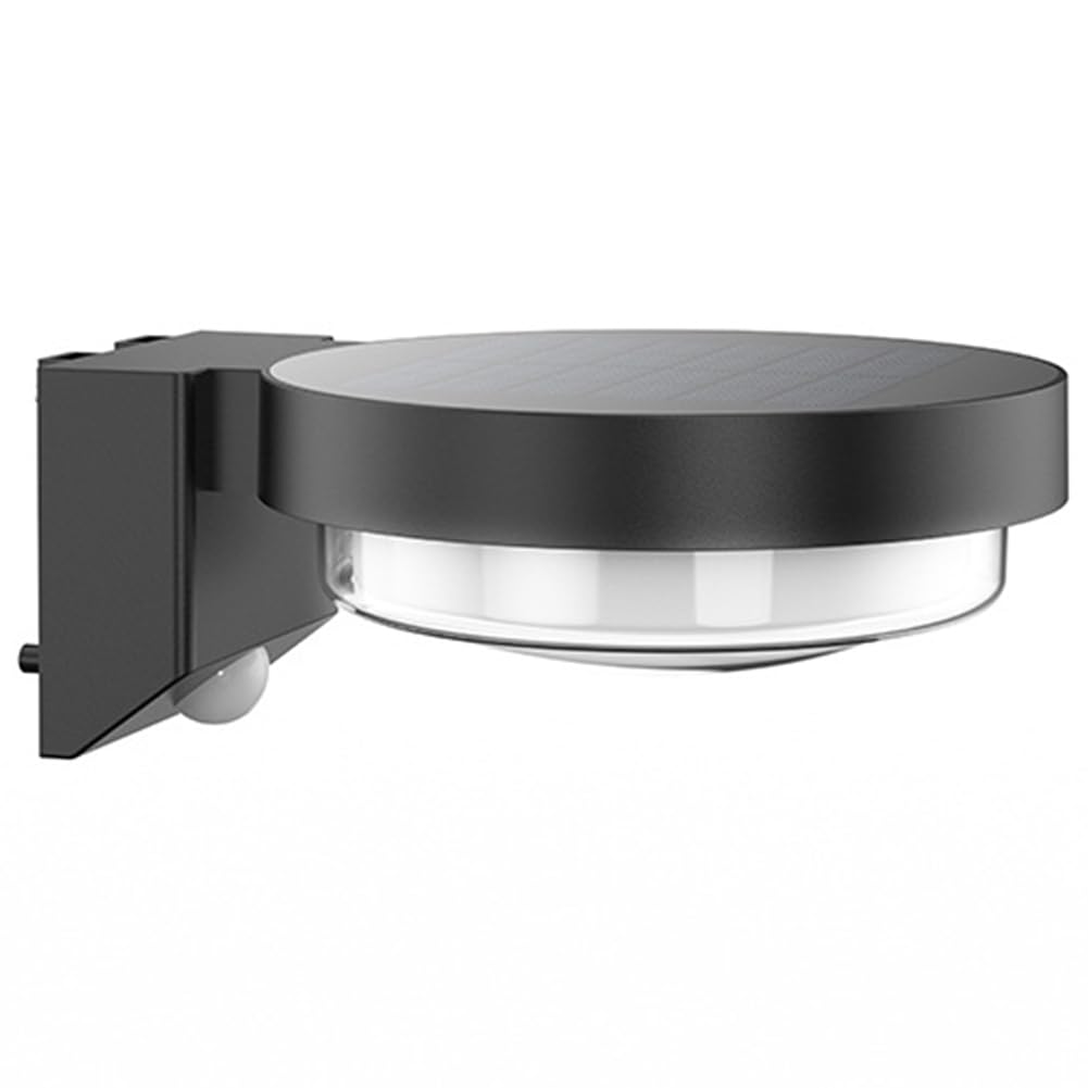UDSKNV[KSL Waterproof Solar Curved Wall Lamp Outdoor Motion Sensor Porch Light Solar Security Light Front Balcony Patio Garage