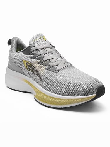 Image of ABROS Sports Shoes for Men's Upper Mesh with ETPU Sole Lace-Ups Comfortable Lightweight Shoes