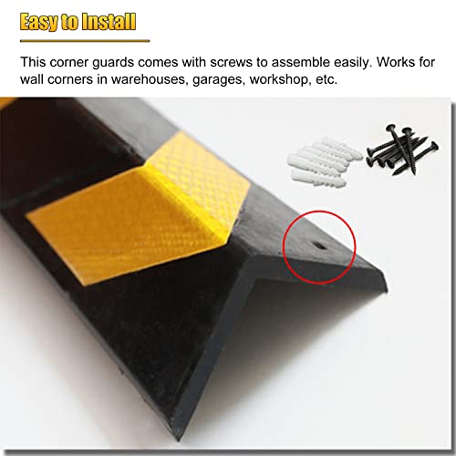 Protections d'angle en caoutchouc antichoc pour éviter les rayures