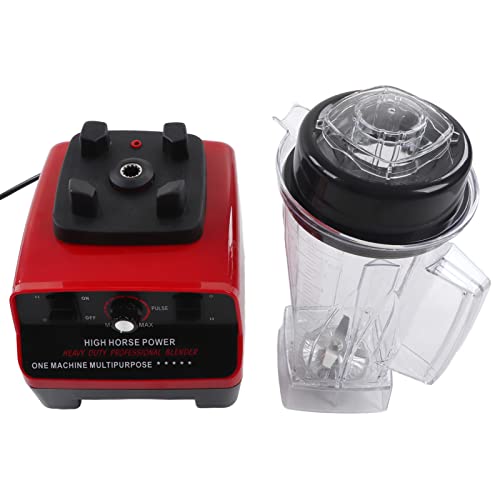 Electric Squeezer, High Power Motor Versatile Professional EU Plug 220V 304 Stainless Steel Blades Countertop Blender 3000W for Home for Juicer (Red) Electric Squeezer, High Power Motor Versatile Professional EU Plug 220V 304 Stainless Steel Blades Countertop Blender 3000W for Home for Juicer (Red)