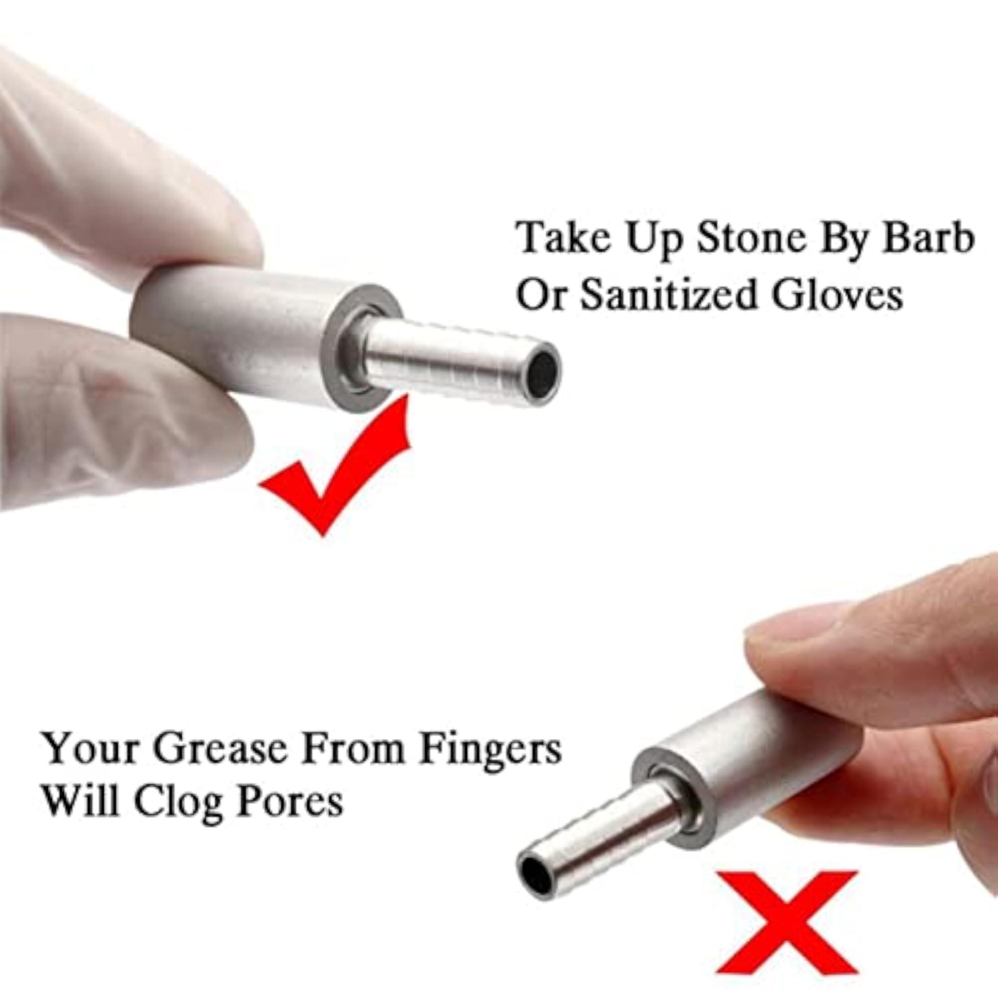 0.5 and 2 Micron Oxygenation Diffusion Stone for Home Brewing