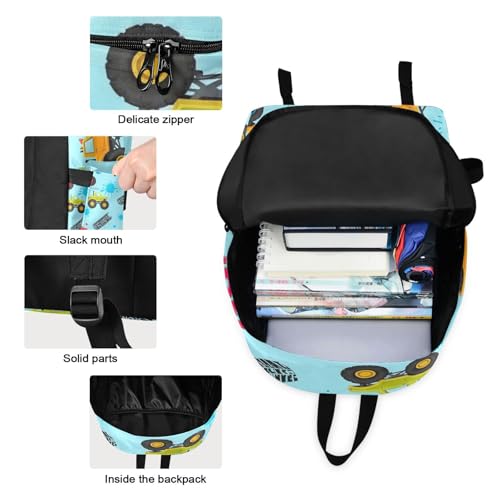Sac à dos adolescents robuste et sa boîte à déjeuner assortie - 3
