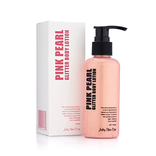 Juicy Skin Care Pink Pearl Glitter Body lotion â€“ Shimmer body Lotion