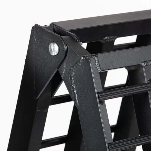 Titan Ramps 9' Heavy-Duty 4-Beam Arched Motorcycle Loading Ramp - 1,000 lb. Capacity