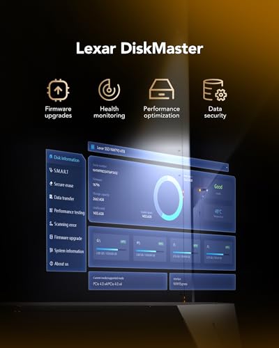 Image of Lexar 2TB Thor PRO PCIe Gen4 Internal SSD, Up to 7000 /5000 MB /s Read /Write, Compatible with PS5, for Casual Gamers and Creators