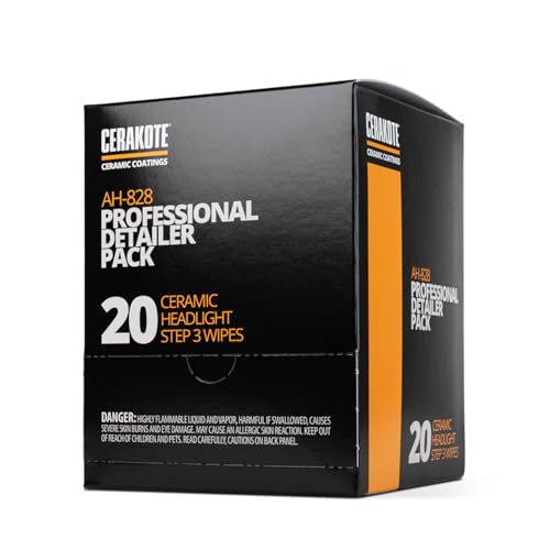 CERAKOTE Ceramic Headlight Restoration Wipes