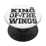 Photo Gallery re delle ali divertente fritto di pollo eater grafica popsockets popgrip intercambiabile Photo Gallery re delle ali divertente fritto di pollo eater grafica popsockets popgrip intercambiabile