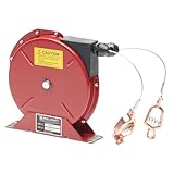 Reelcraft G 3050 Y Spring Retractable Grounding Reel, 50', Cable and Y-Clip