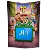LPAIWXY Toy Story 5 Movie Series Tapestry Poster For Kids Fans Bedroom Wall Hanging Decoration-Toy Story 5 Movie Series Tapestry For Teen Boy Birthday Party Gifts-70X100CM-100X150CM