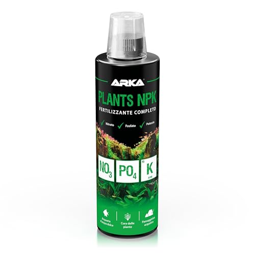 Concime Acquario NPK – MICROBE-LIFT Plants NPK 473 ml – nitrati, fosfati, potassio – formula liquida per piante forti & verdi – compatibile CO₂ – per acquari con luce forte – ARKA qualità
