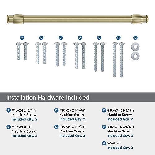 Amerock BP54065BBZ | Golden Champagne Appliance Pull | 12 inch (305 mm) Center to Center Cabinet Handle | Winsome | Furniture Hardware by Amerock - Image 3