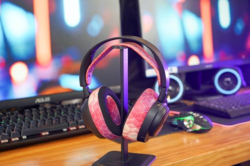 WC HeadbandZ Arctis Nova - Upgraded Silicone Headband for Arctis Nova Headsets by Wicked Cushions - Enhanced Flexibility, Comfort, and Style with Matching Earpad Designs | Hex Red by WC - Image 3