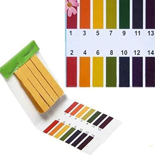 Pmw - Ph Paper - Full pH 1-14 Test Indicator Litmus Paper Water Soil Testing Kit - 80 Strips