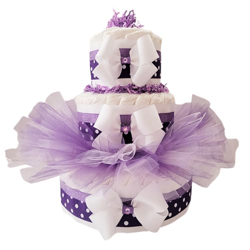 Elegant Tutu Diaper Cake
