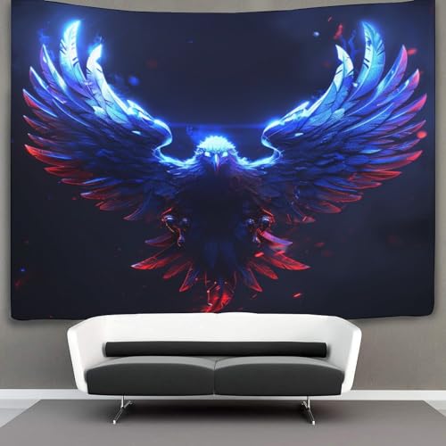 Tenture murale 180cmx230cm grand format tissu lavable chambre - 3