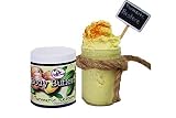 Whipped Turmeric & Sugar Body Buffer | 100% Organic | Whipped Sugar Scrub | 8 Ounce Exfoliating Suga