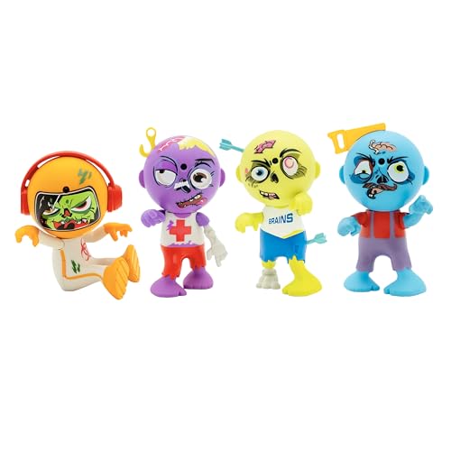 Burp Zombies, 4 Pack - 10 Realistic Burp Sounds to Surprise & Delight - Fun Stocking Stuffer - Series 1 - Batteries Included, Ages 5+ by Burp Zombies - Used condition - US$15.29